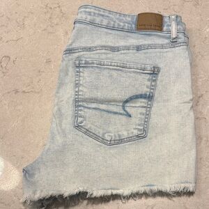 American Eagle Light Wash Denim Shorts